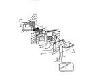 Thermador CMT227N-01 upper oven door assembly diagram