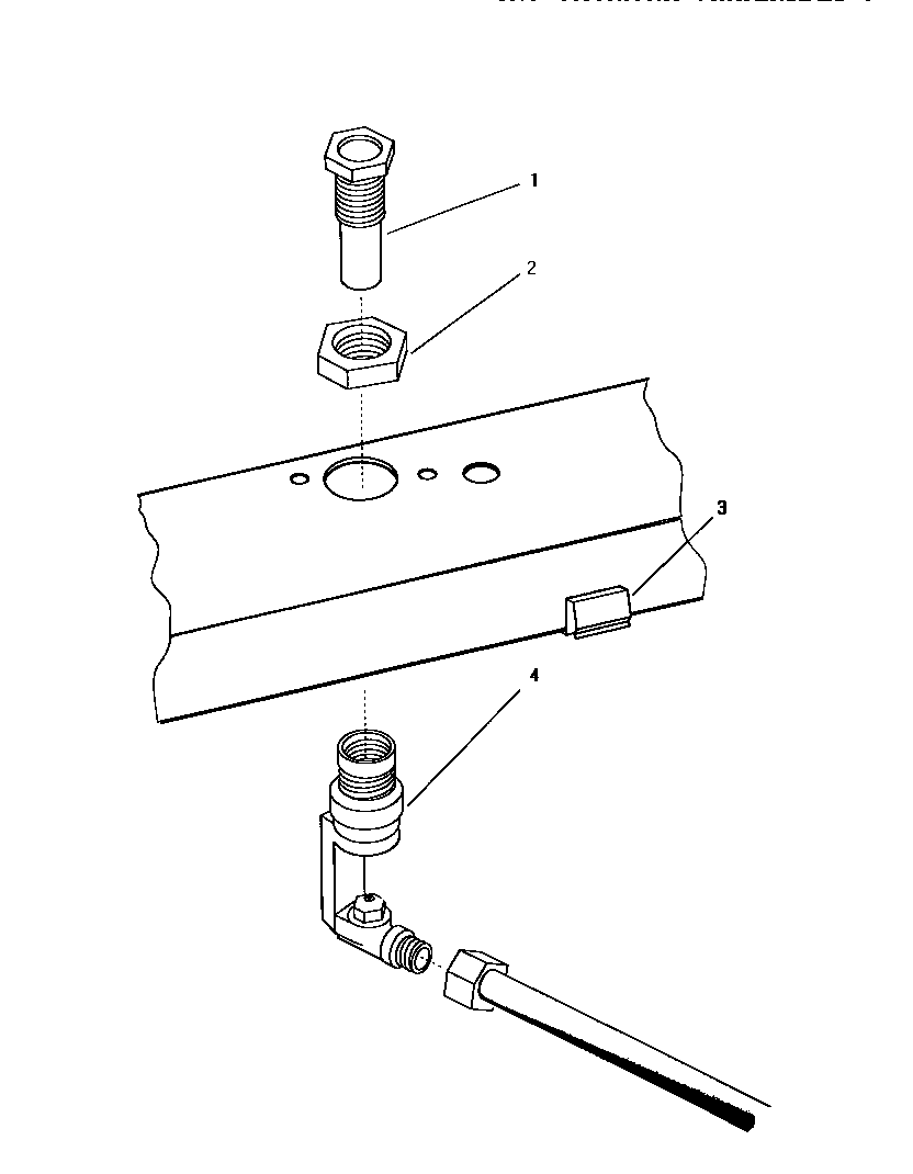 Jet holder assembly detail