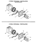 Cvhsb & cv2536 integral ventilator