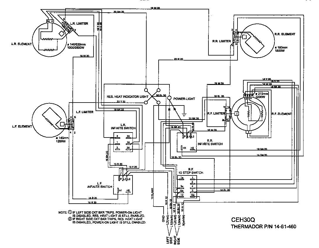 Wiring diagram (ceh30q) (ceh365q) (ceh365v-qb) (ceh365v-qw)