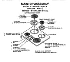 Thermador TMH30B  diagram