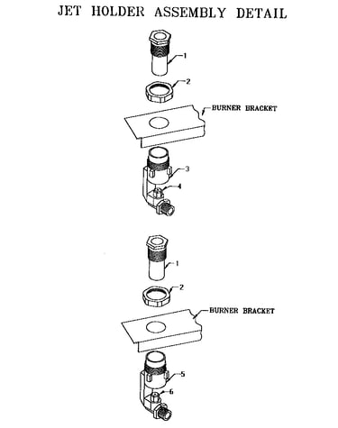 Jet holder assembly