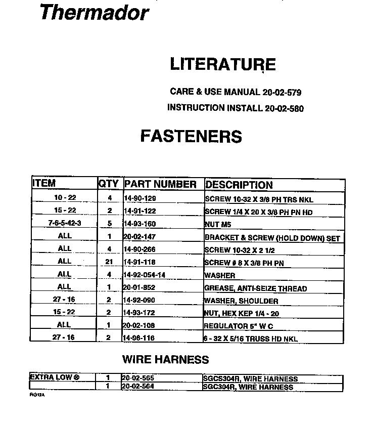 Fasteners
