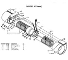 Thermador VTN600Q blower diagram