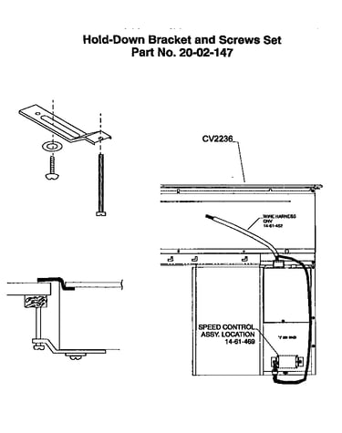Hold down bracket