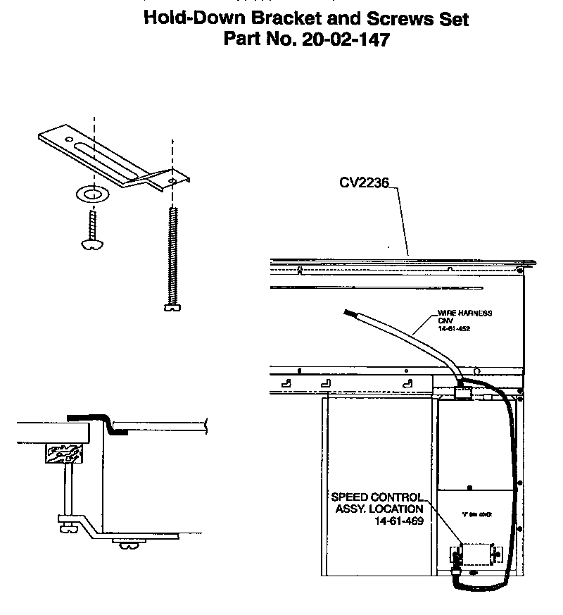 Hold down bracket
