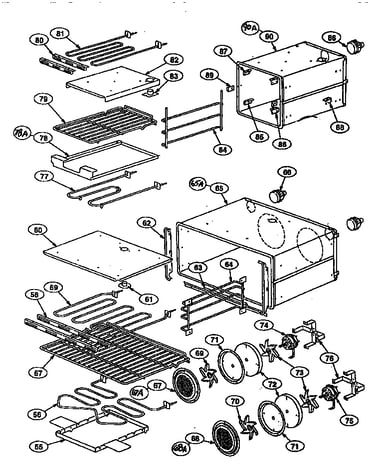 Oven parts
