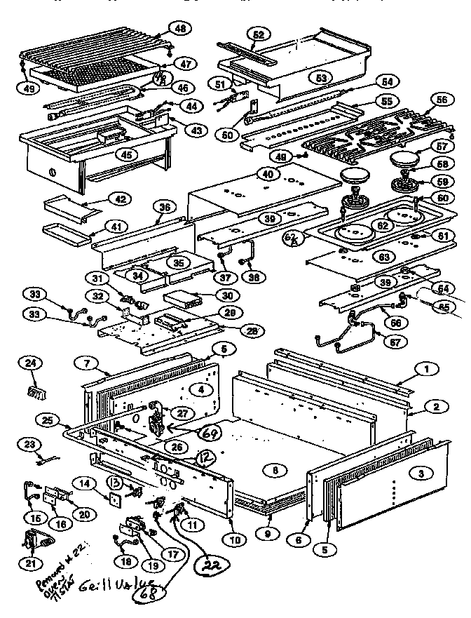 Parts diagram