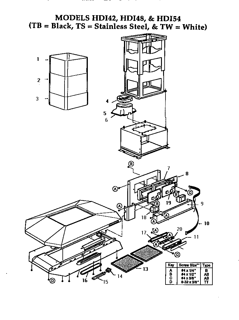 Parts diagram