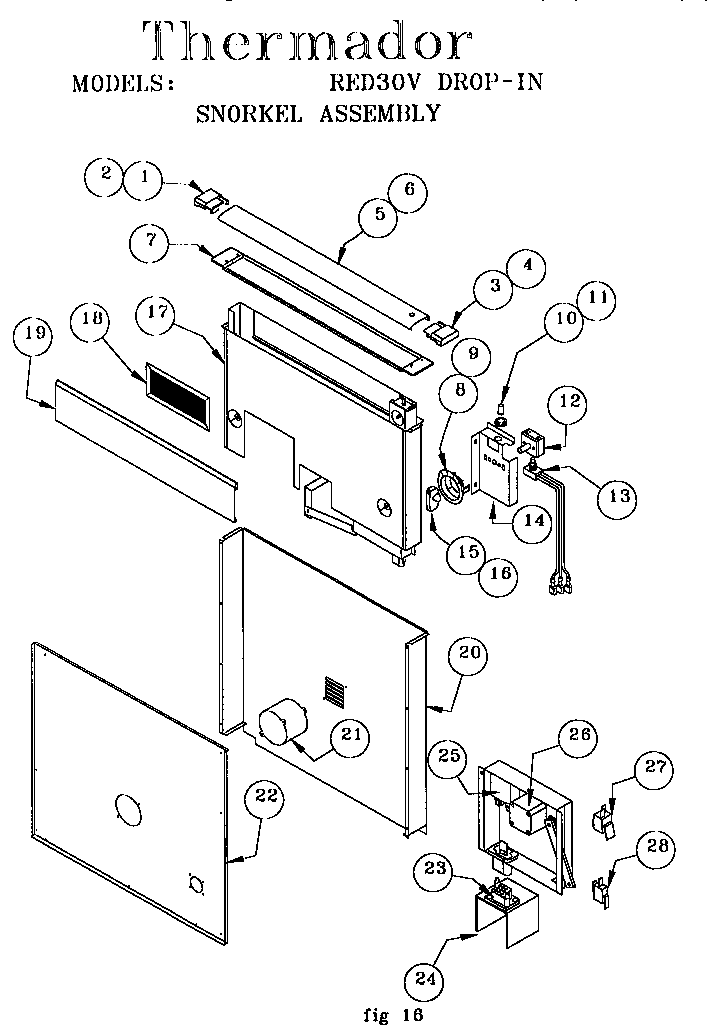 Snorket assembly