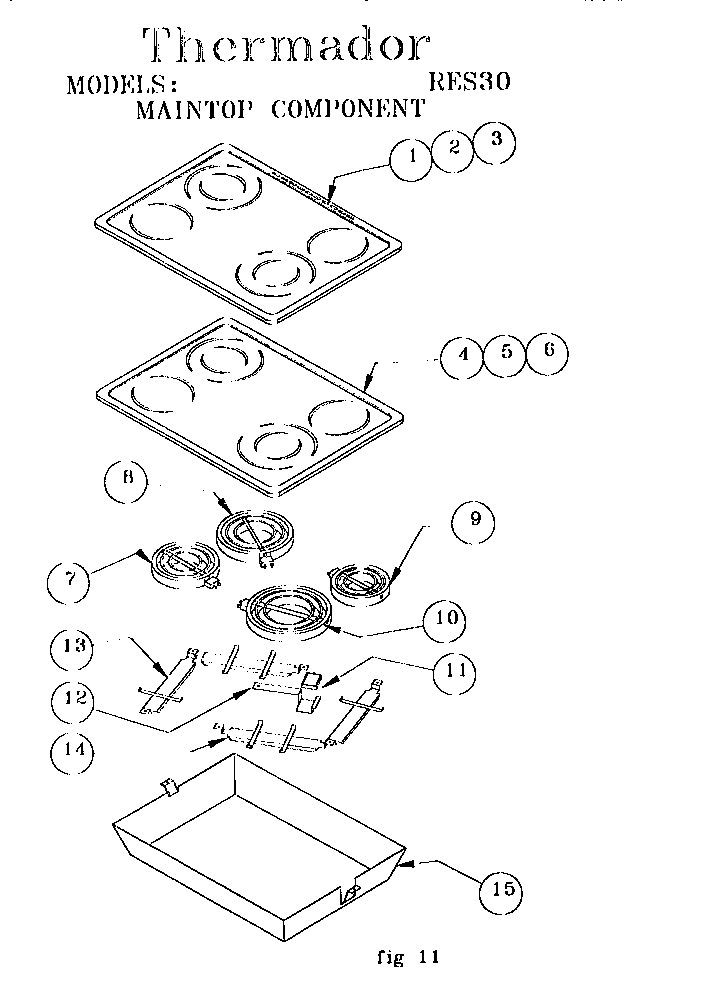Maintop component
