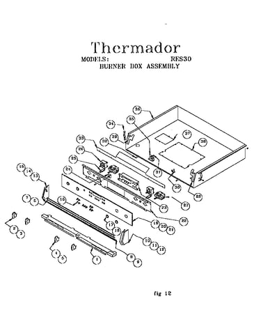 Burner box assembly