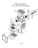 Main oven liner and module