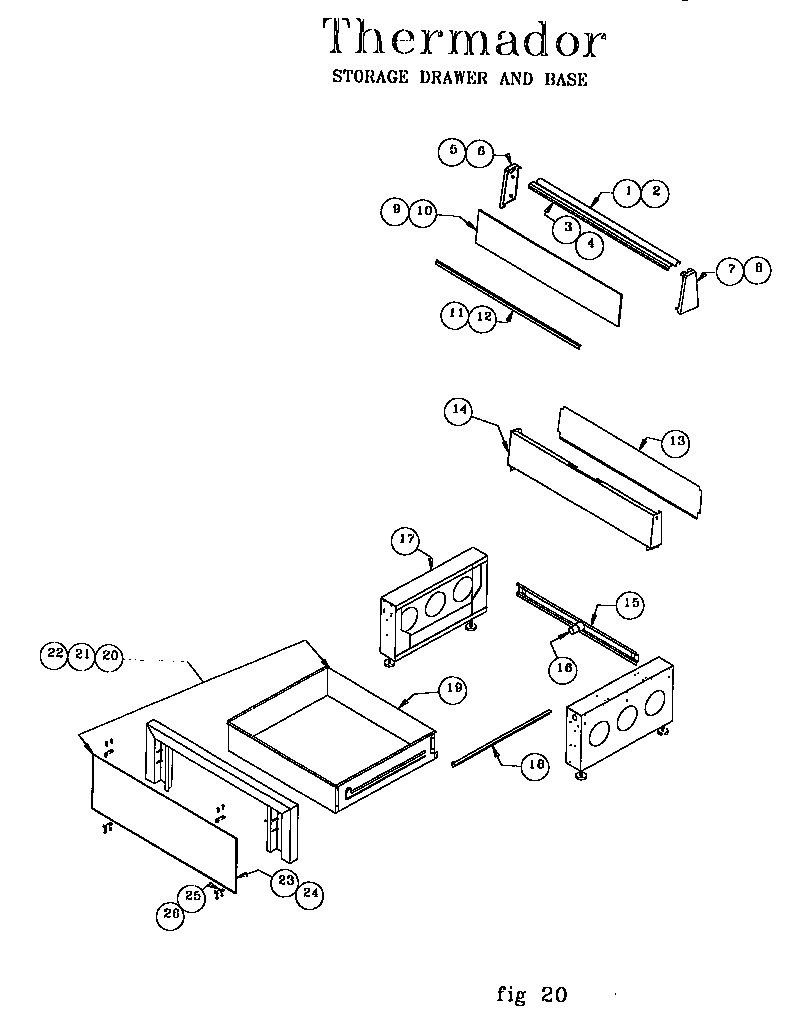 STORAGE DRAWER AND BASE