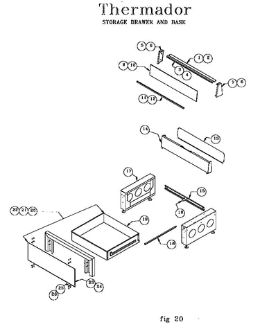 Storage drawer and base