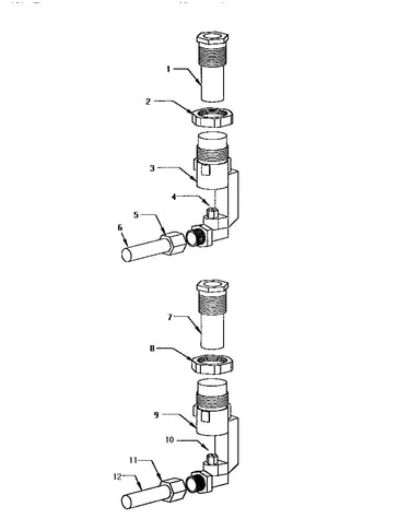 Jet holder assembly detail