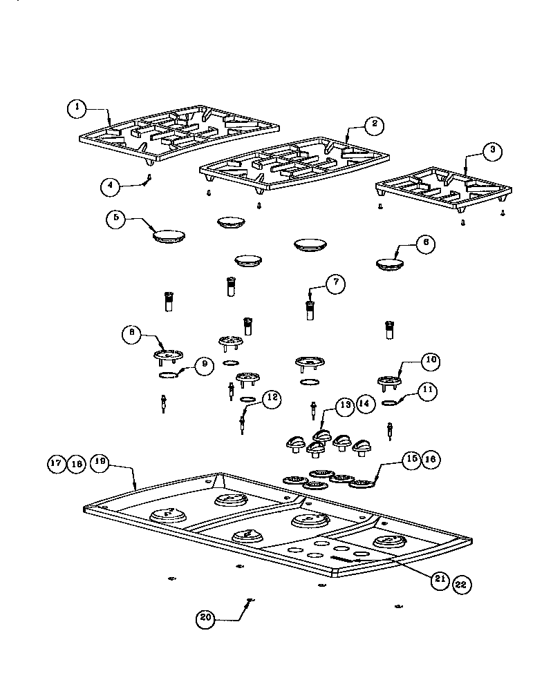 Maintop components