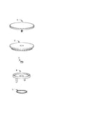 Burner head and burner base