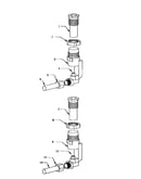 Jet holder assembly detail