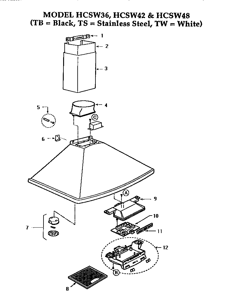 Parts diagram