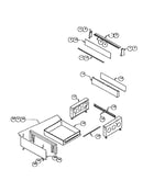 Storage drawer and base
