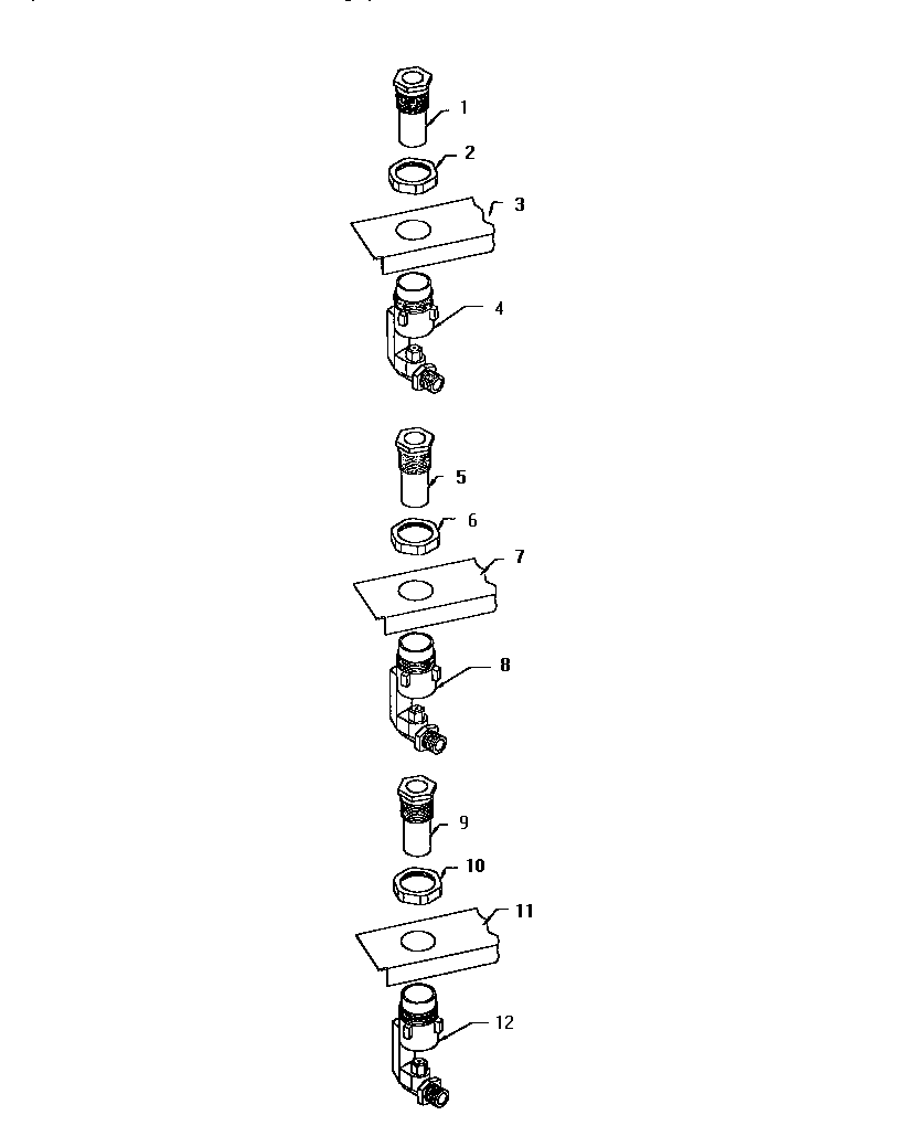 JET HOLDER ASSEMBLY DETAIL