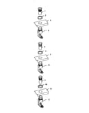 Jet holder assembly detail