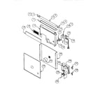 Thermador RDDS30V snorkel assembly diagram