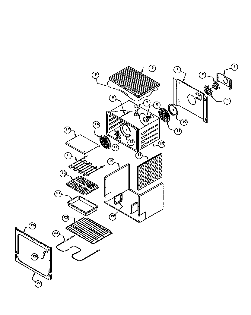 MAIN OVEN LINER AND MODULE