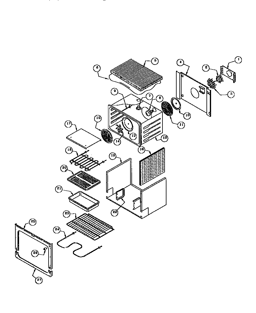 Main oven liner and module