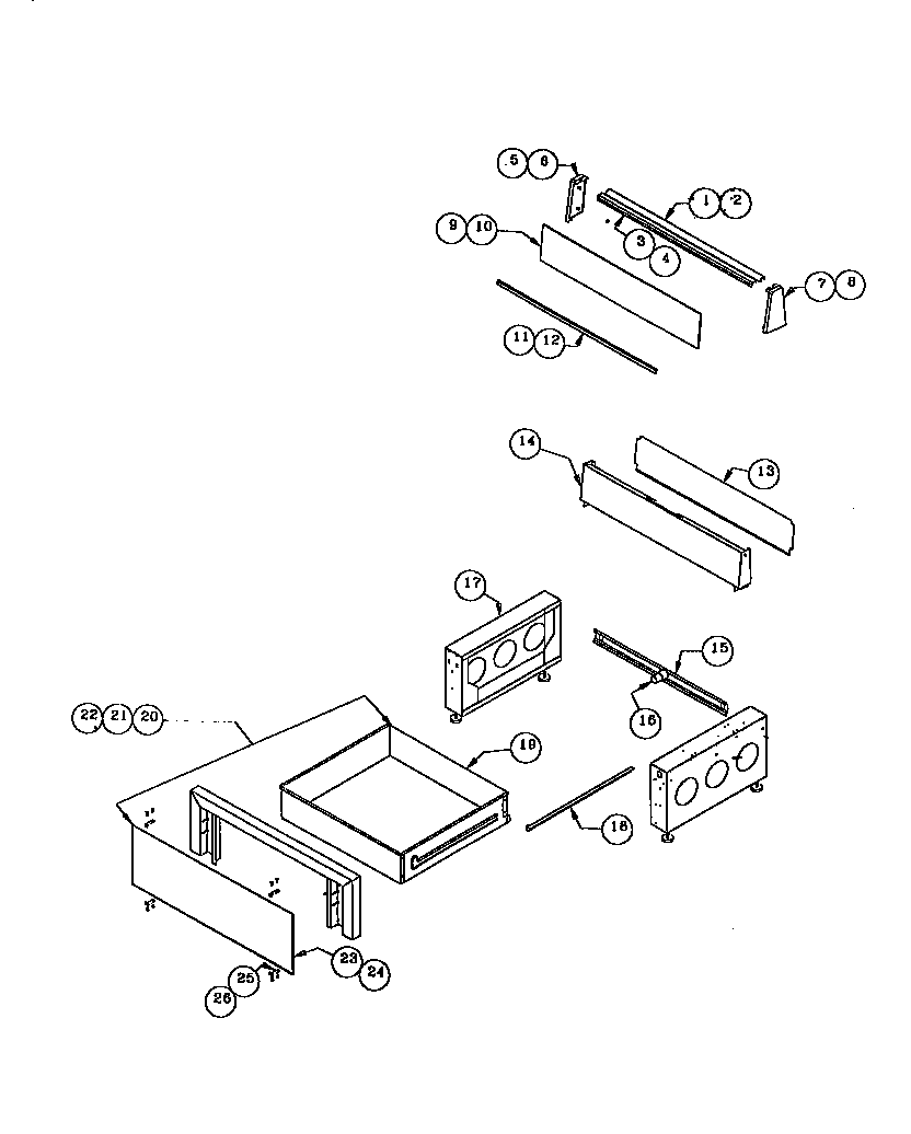Storage drawer and base