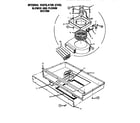 Thermador GSC30CVWC-01 integral ventilator/blower/plenum diagram
