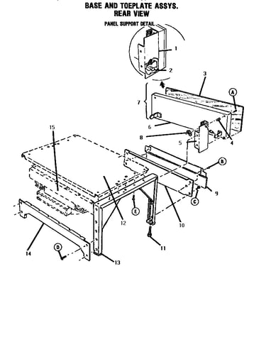 Base/toeplate assembly