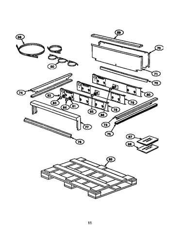 Control panel and wiring (gps364gds) (gps364gls) (gps366s)