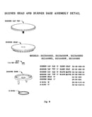 Burner head/burner base assembly