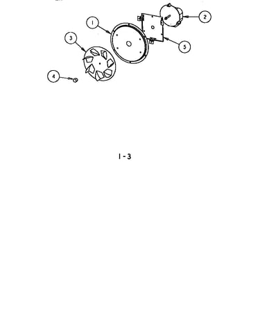 Convection motor assembly