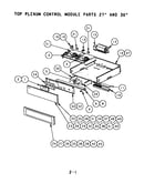 Top plenum control module
