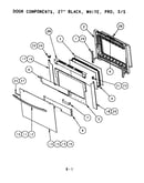 Door components (s272t) (sc272t) (scd272t)