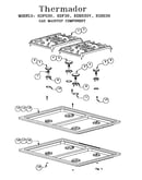 Gas maintop component (rdds30vqb(prior-9707)) (rdds30vrs(prior-9707)) (rdf30qb(prior-9708)) (rdf30qw(prior-9708)) (rdf30rs(prior-9707)) (rdfs30(prior-9708)) (rdss30(prior-9707))