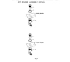 Thermador RDF30QW(PRIOR-9708) jet holder assembly detail diagram