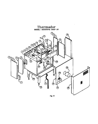 Drop-in range (rdds30vqb(prior-9707))