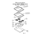 Thermador REF30QB(PRIOR-9708) maintop component (red30vqb(prior-9707)) (red30vqrs(prior-9708)) (red30vqw(prior-9708)) (ref30qb(prior-9708)) (ref30qw(prior-9708)) (ref30rs(prior-9707)) (res30qb(prior-9708)) (res30rs(prior-9707)) (res30w(prior-9708)) diagram