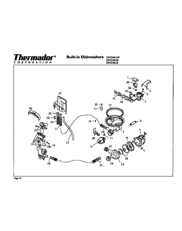 Pump and motor