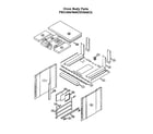 Thermador PRG366 oven body diagram