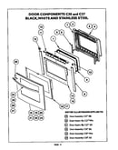 Door components, c30 and c27
