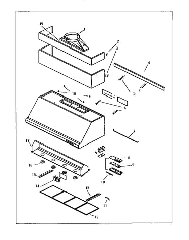 Phe42us wall hood
