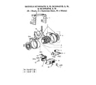 Thermador HCSW blower assembly diagram