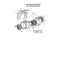 Thermador HGSW blower assembly diagram
