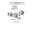 Thermador HDI blower assembly diagram