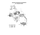 Thermador HTSW blower assembly diagram